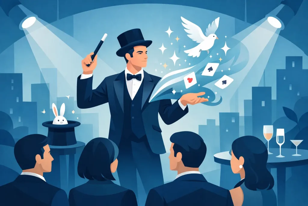 Corporate Magician for Events That Delivers