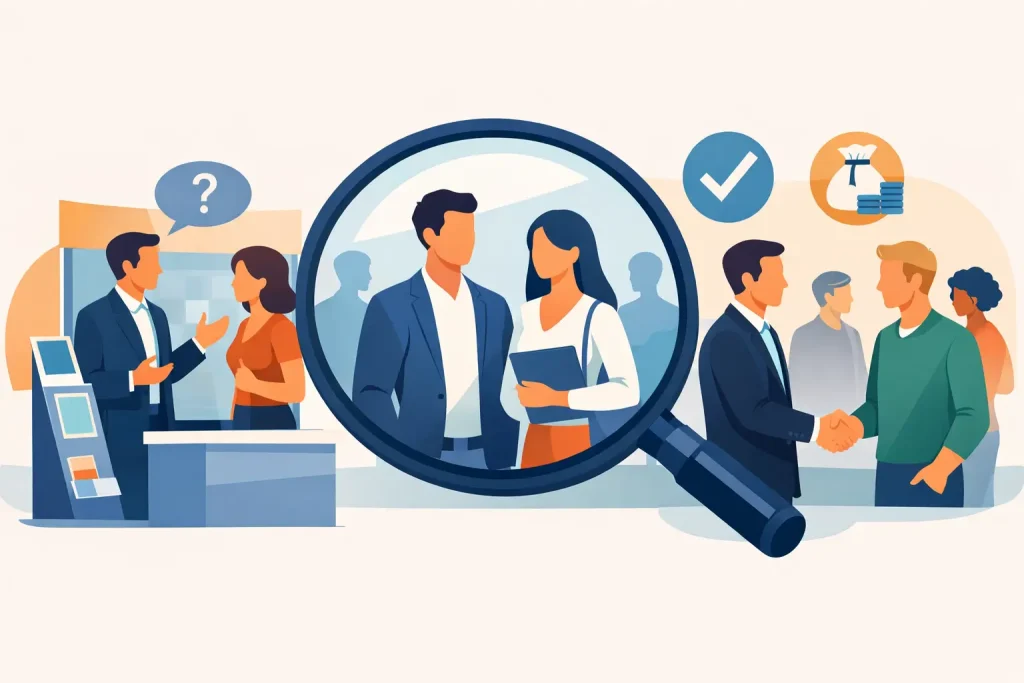 How to Qualify Booth Visitors and Find Real Buyers
