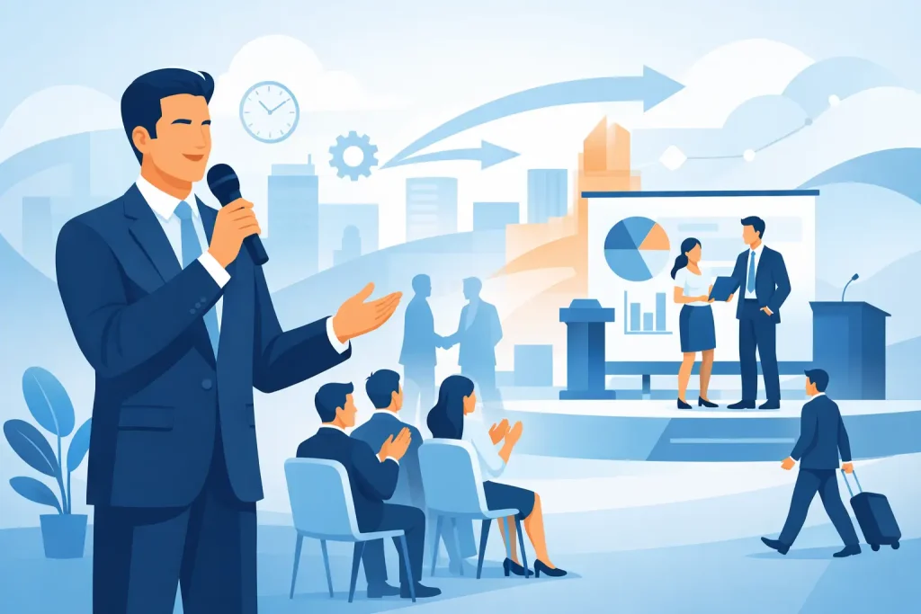 Event Emcee Services That Keep Business Events Moving